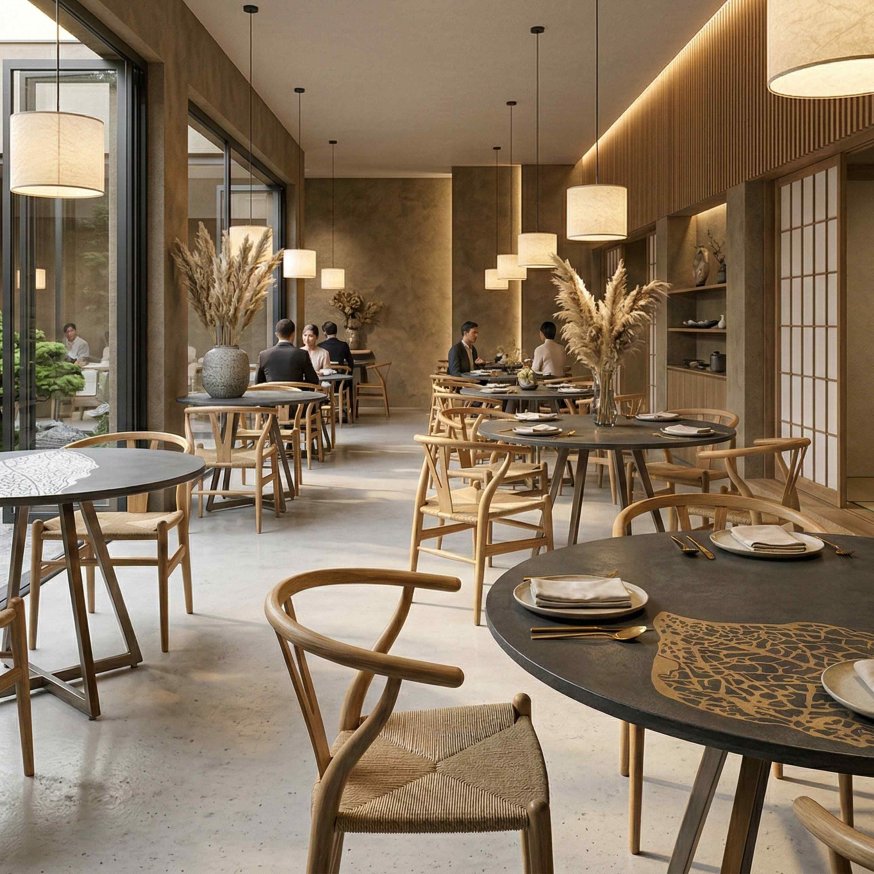 Современное панно "Тектоника золотого листа"